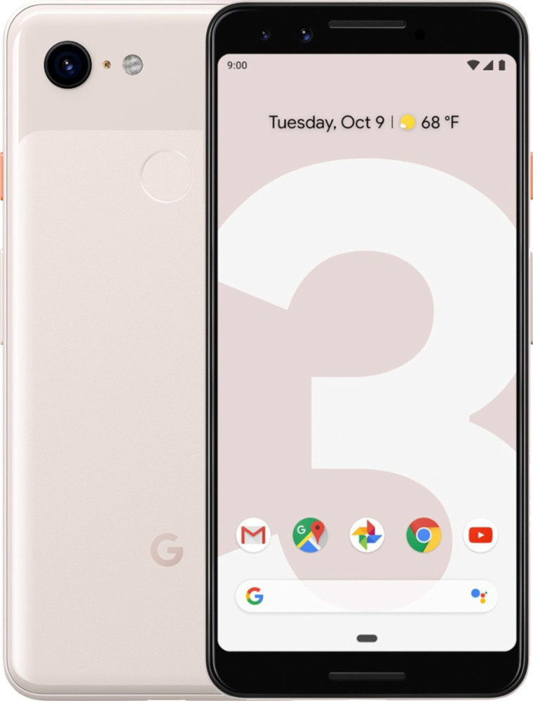 

Смартфон Google Pixel 3 4/64GB Not Pink