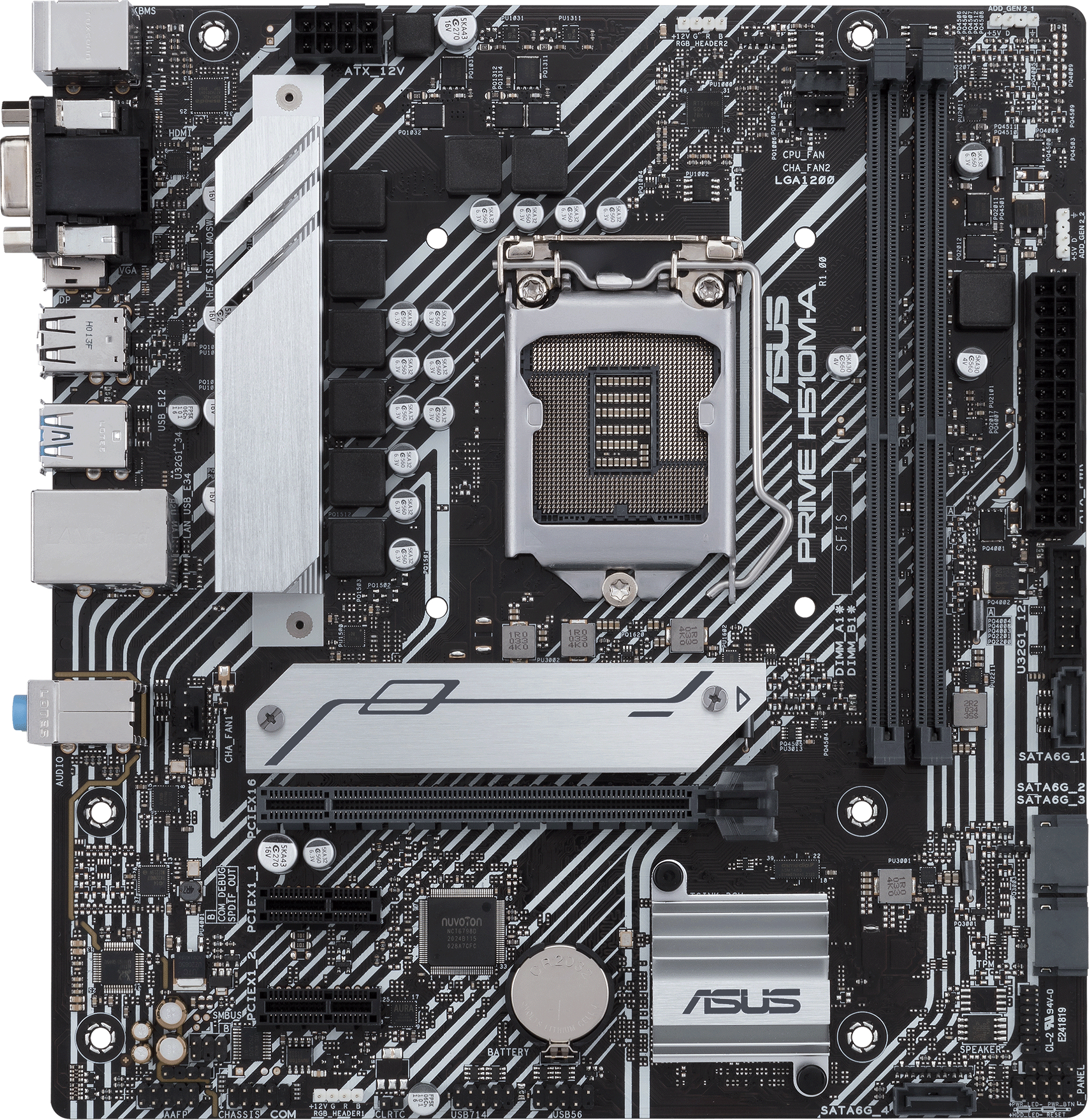 

Материнская плата Asus Prime H510M-A (s1200, Intel H510, PCI-Ex16)