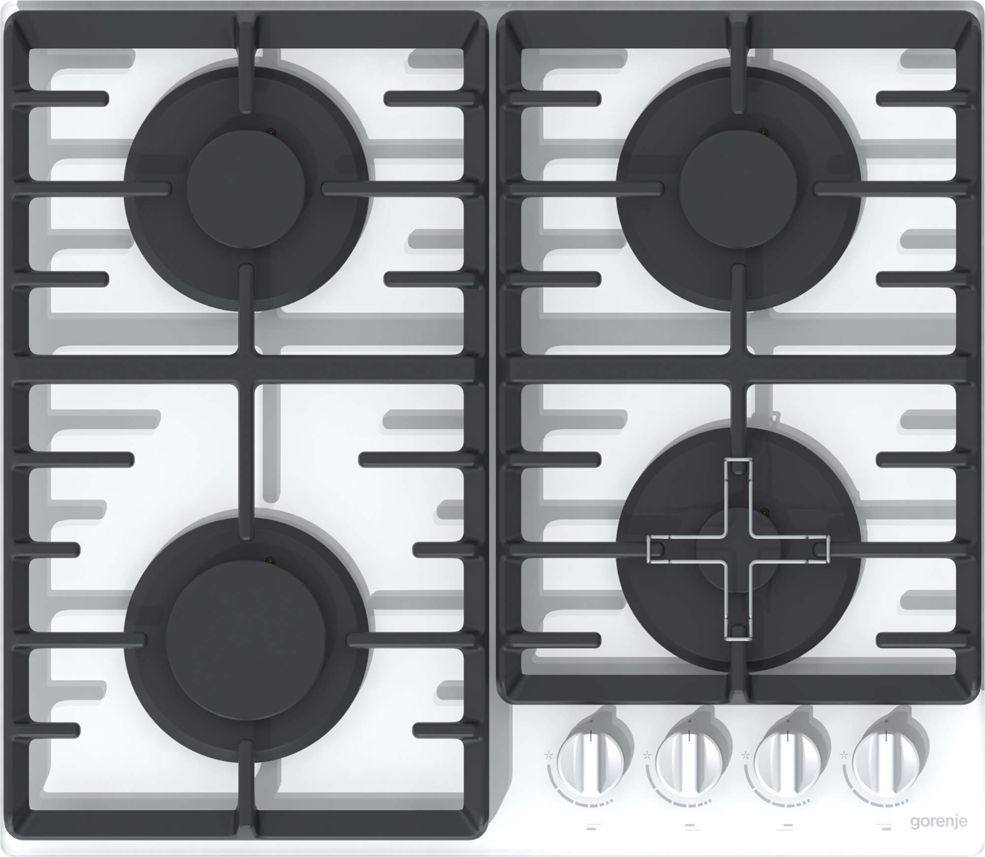 Варильна поверхня газова GORENJE GT 641 W – низькі ціни, кредит, оплата ...