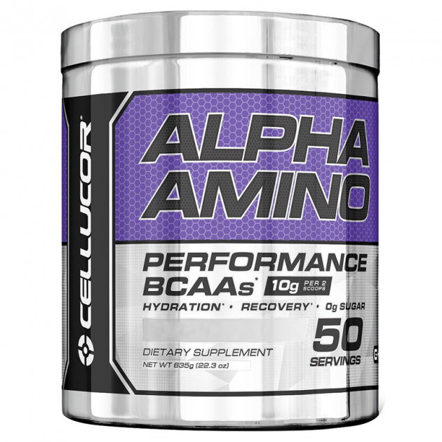 

BCAA аминокислоты Cellucor ALPHA Amino 50 порц. 640 грамм Фруктовый пунш (334947-1)