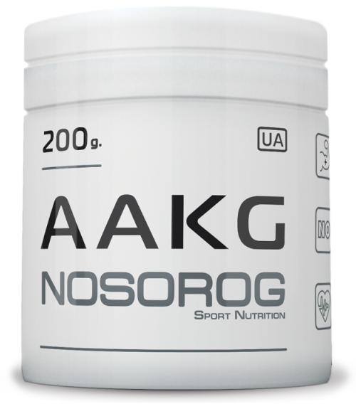 

Бустер азота Nosorog Nutrition AAKG 200 грамм Без вкуса (334384)
