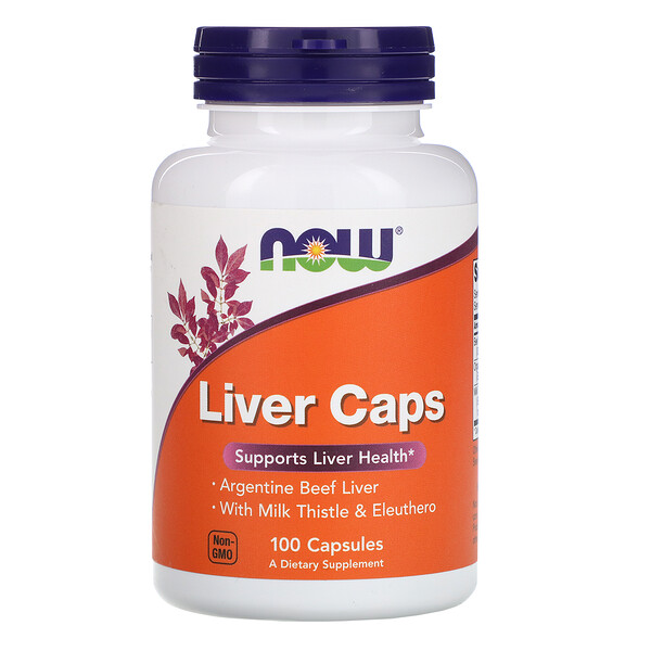 

Препарат для поддержания печени NOW Liver Caps (100 капсул) (334185)
