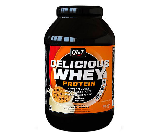 

Протеин QNT Delicious Whey Protein 1000 грамм ванильный крем (334708-3)