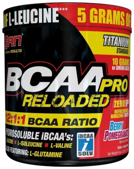 

BCAA аминокислоты SAN BCAA Pro Reloaded 114 грамм Гранат (334257-1)