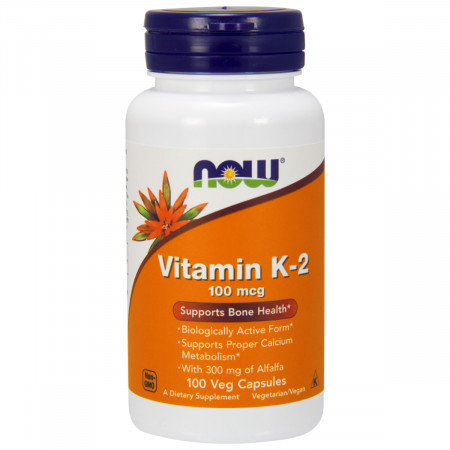 

Витамин К2 Now Foods Vitamin К2 100 мкг (100 желевых капсул) (334139)