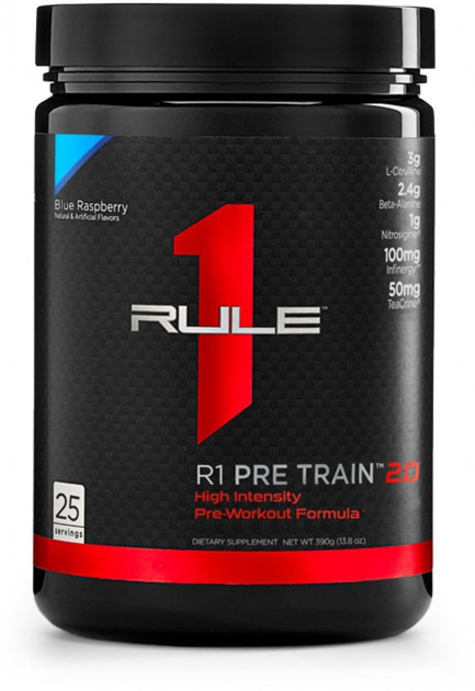 

Предтренировочные комплексы Rule One Proteins Pre Train 2.0 390 грамм Синяя малина (334792-2)