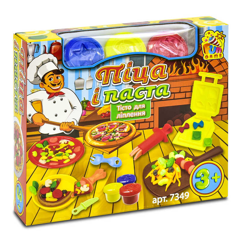 

Тесто для лепки FUN GAME Пицца и паста 7349