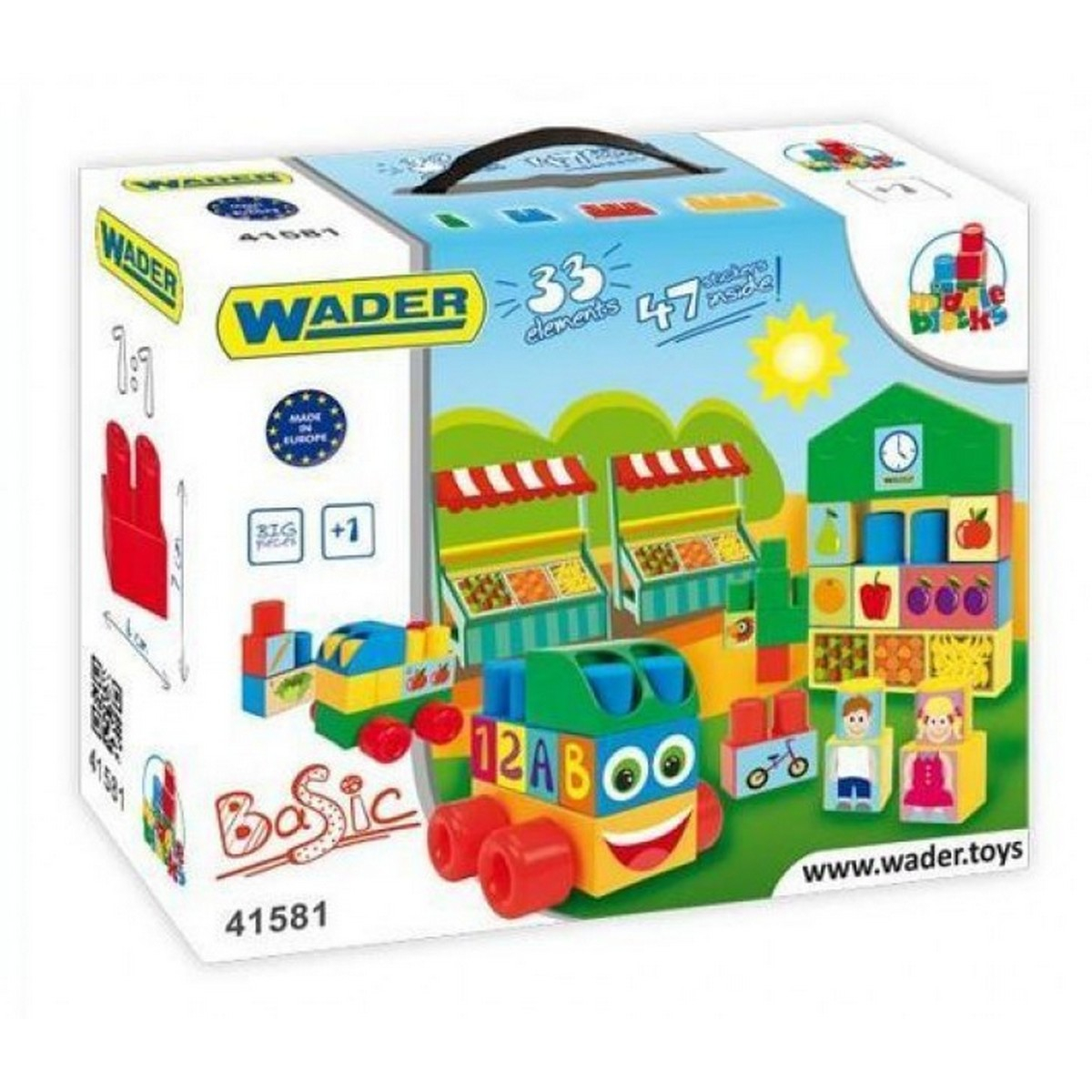 

Конструктор Wader 33 элемента Wader (28105)