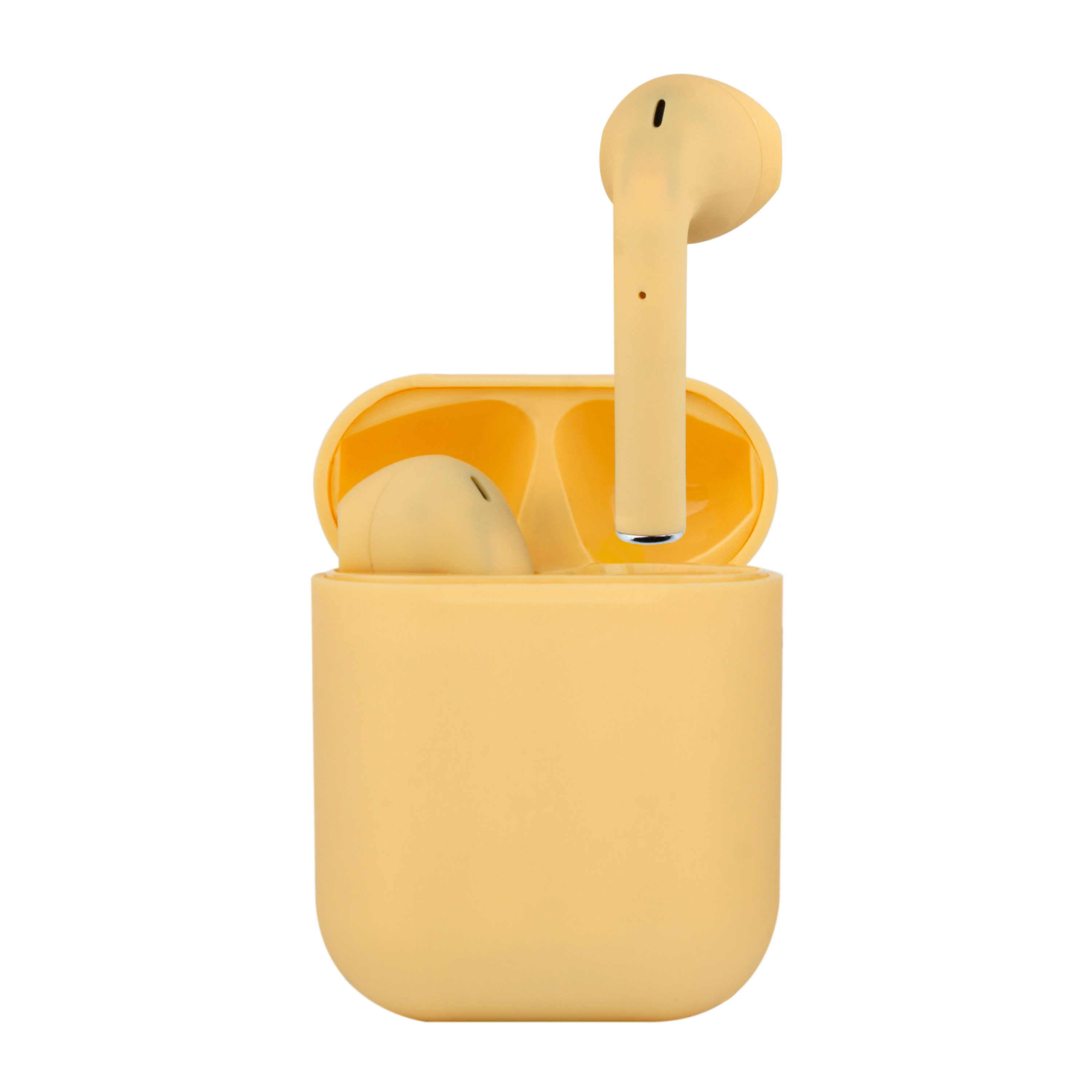 

Беспроводные наушники AIR inPods 12 macaron yellow