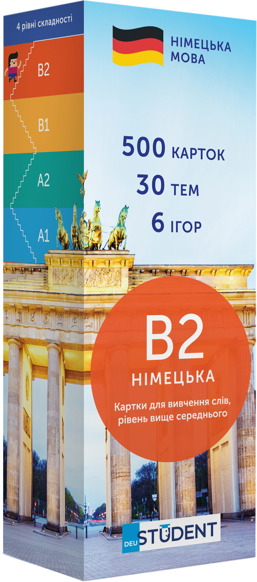 

Карточки для изучения немецкого языка English Student B2 500 шт (9786177702107)