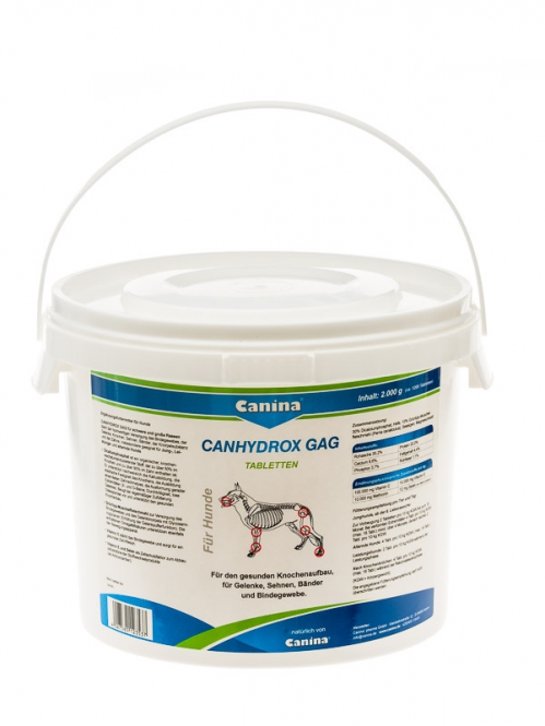 

Хондропротектор Canina Canhydrox GAG (Кангидрокс ГАГ) комлекс для зубов и костей 1200 шт. (2000 г)