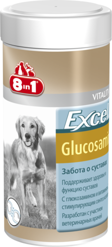 

Хондропротектор 8in1 Excel Glucosamine для собак таблетки 55 шт