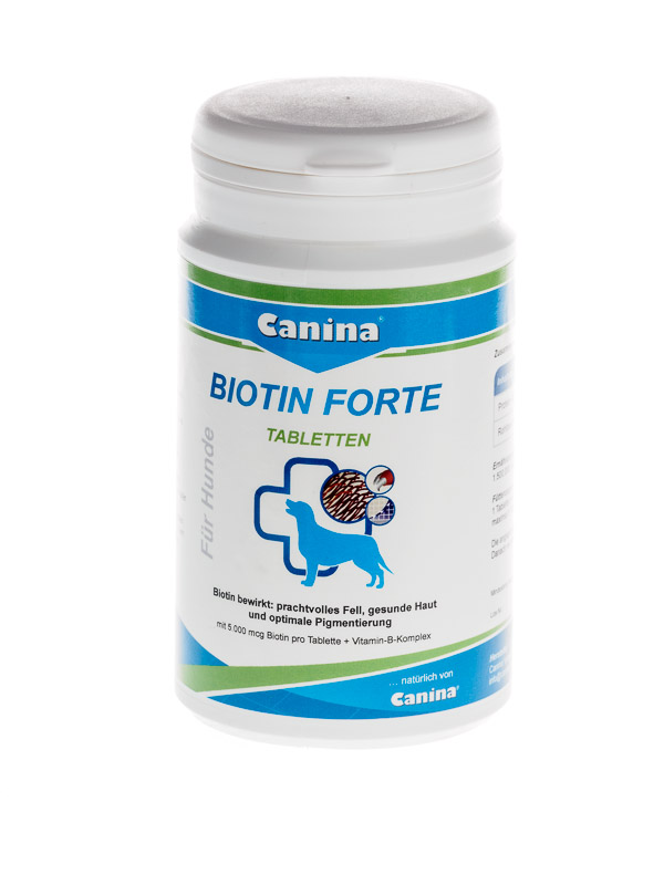 

Витаминно-минеральный комплекс для собак Canina Biotin forte интенсивный курс для шерсти 60 шт. (200 г)