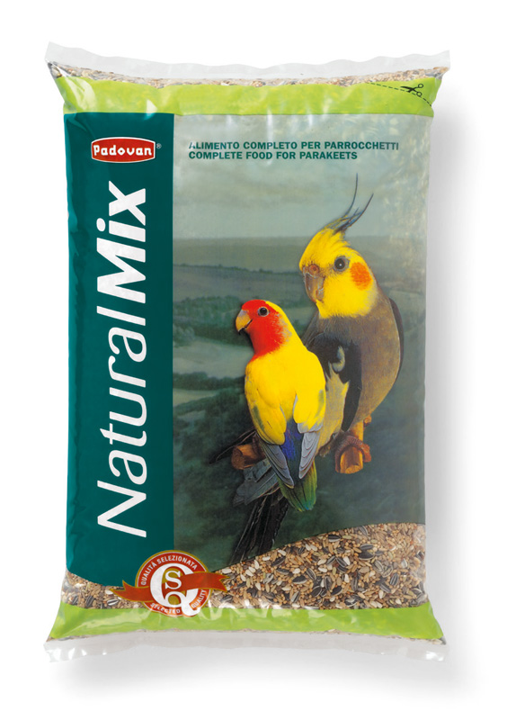 

Корм для средних попугаев PADOVAN NaturalMix parrocche 4,5 кг