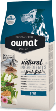 

Корм сухой для собак Ownat Fish Рыба Гипоаллергенный- 4 кг