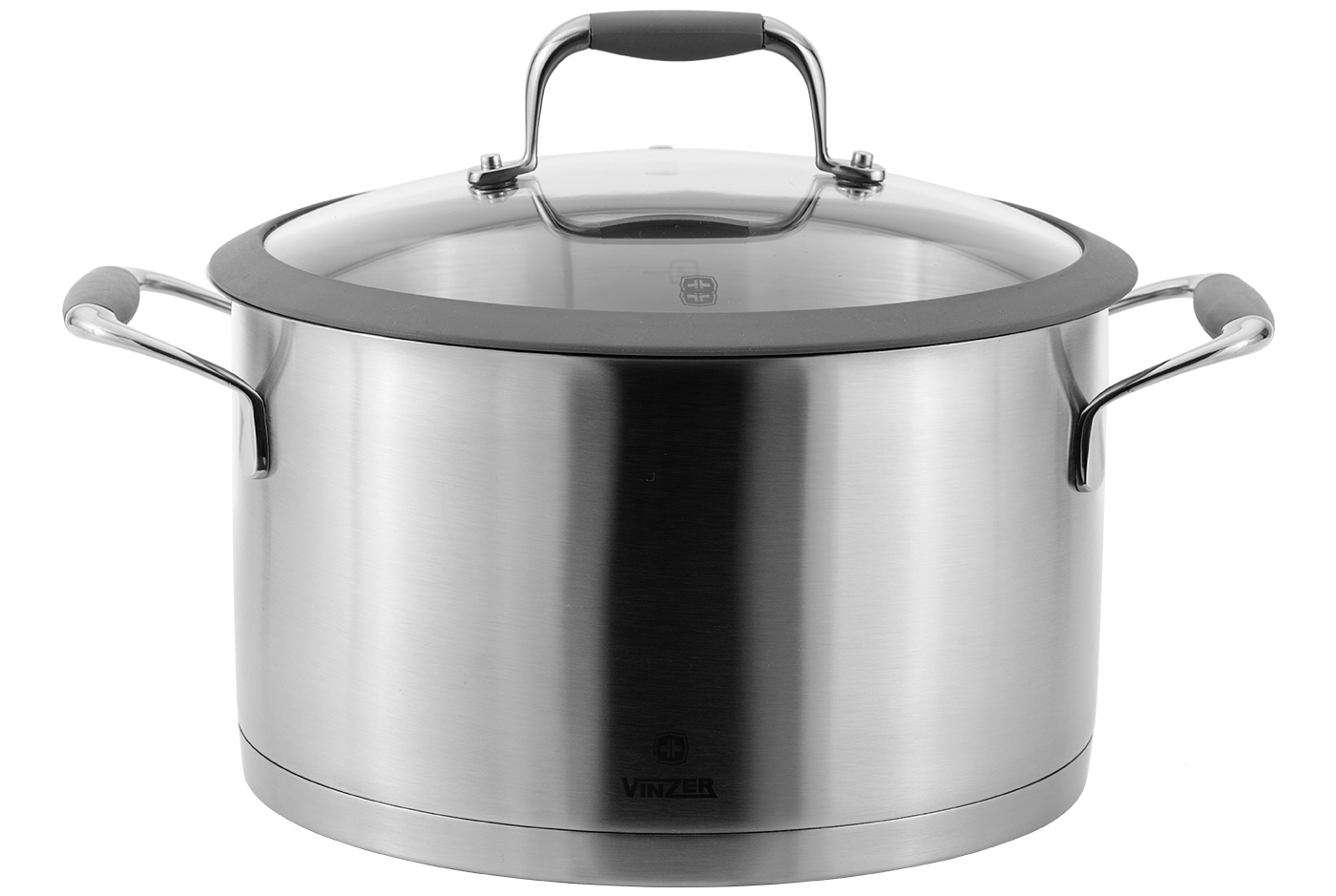 

Кастрюля Vinzer Profi 20х11,5 см., 3,4 л.
