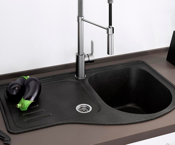 

Гранитная мойка Smart House calabria black