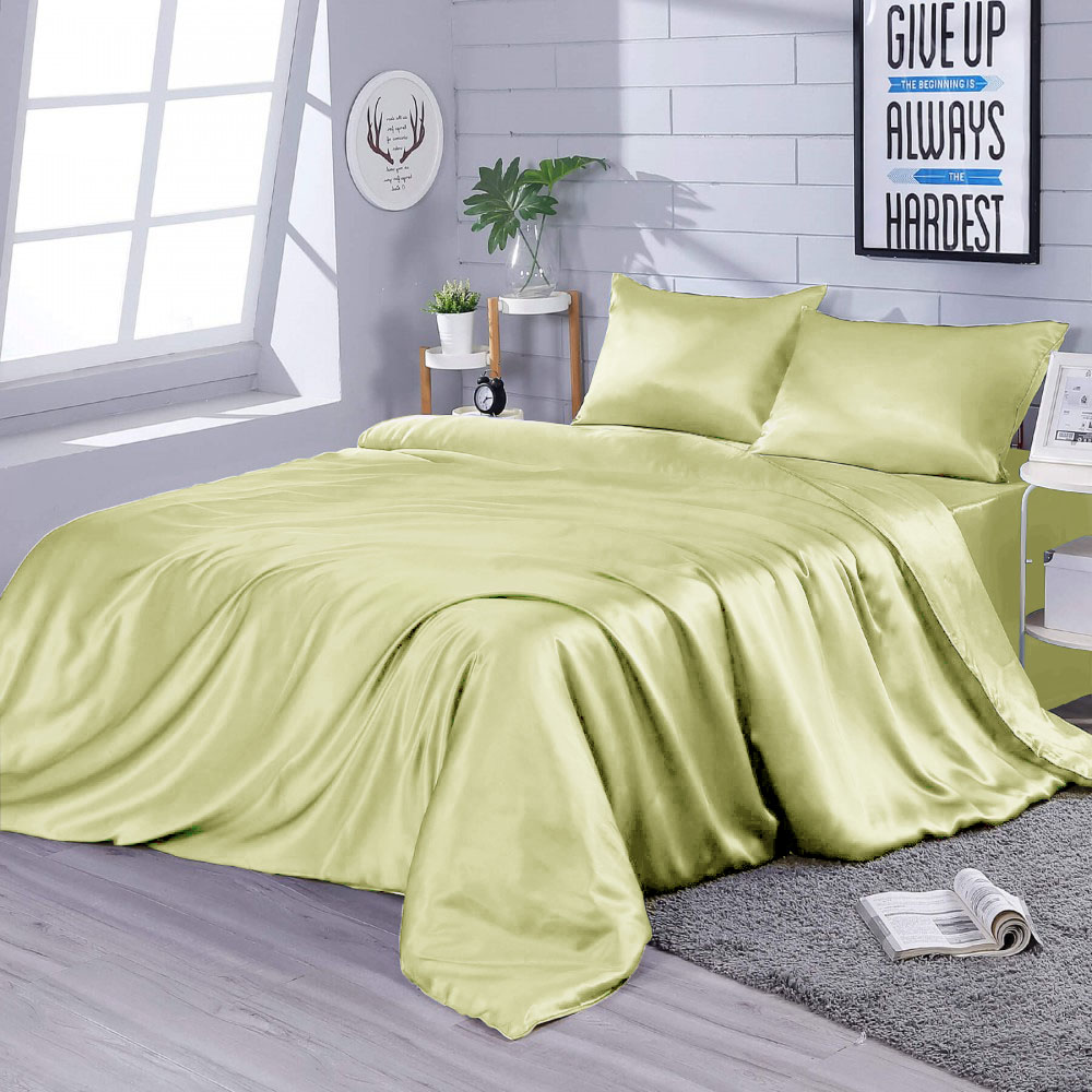 

Комплект постельного белья Zastelli Искусственный шелк Ivory 145x210x2 см