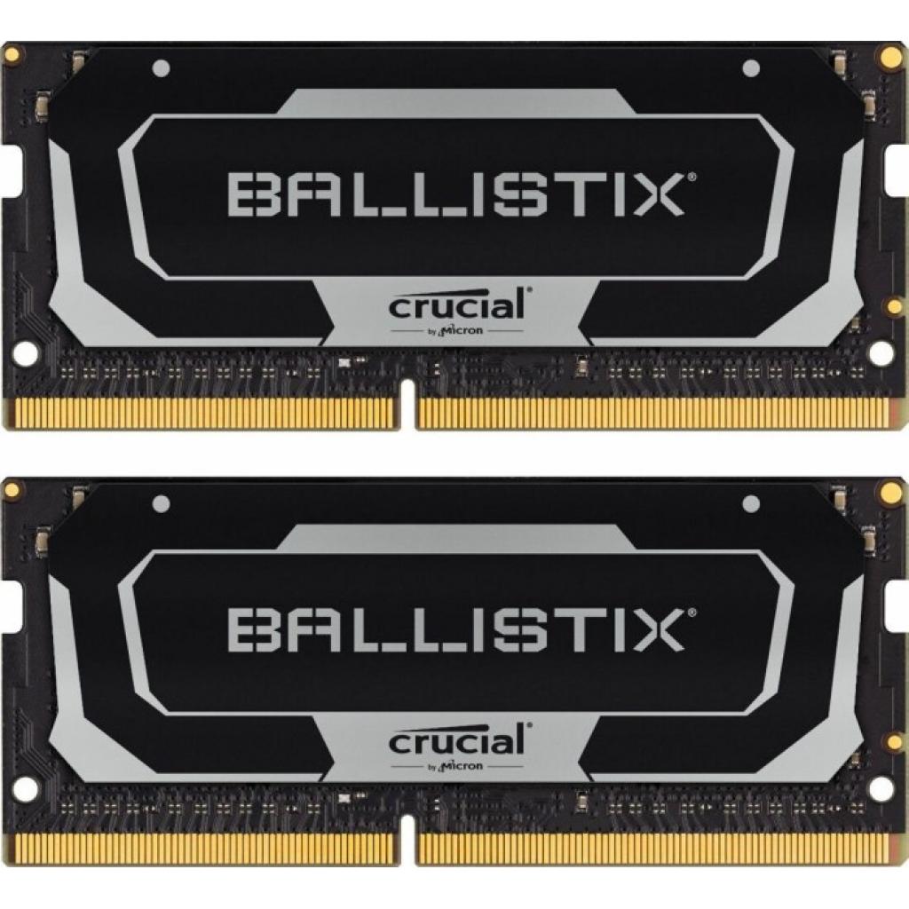 

Модуль памяти для ноутбука DDR4 16GB (2x8GB) 3200 MHz Ballistix Black MICRON (BL2K8G32C16S4B)