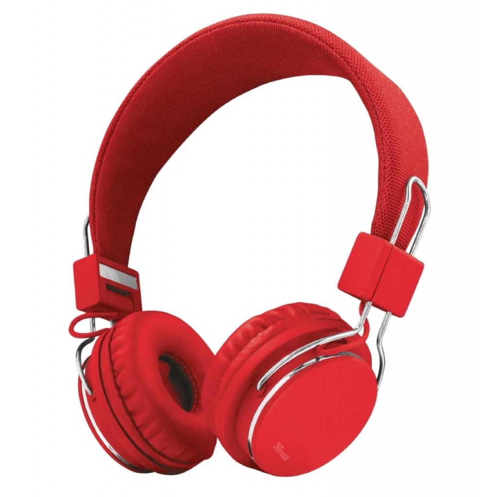 

Наушники Trust Ziva On-Ear Mic Red (21822)