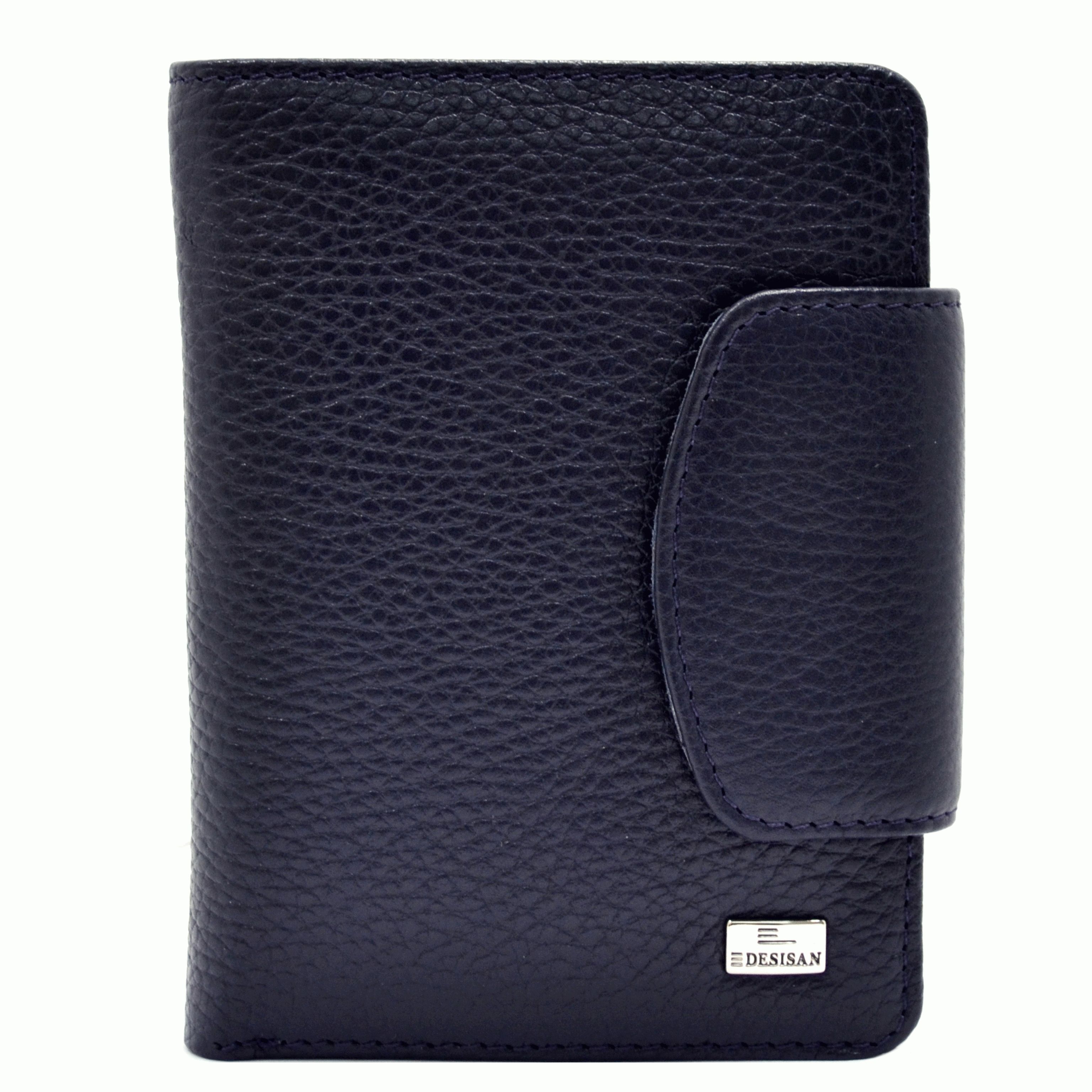 

Кошелёк Desisan 086-315blue кожаный Синий