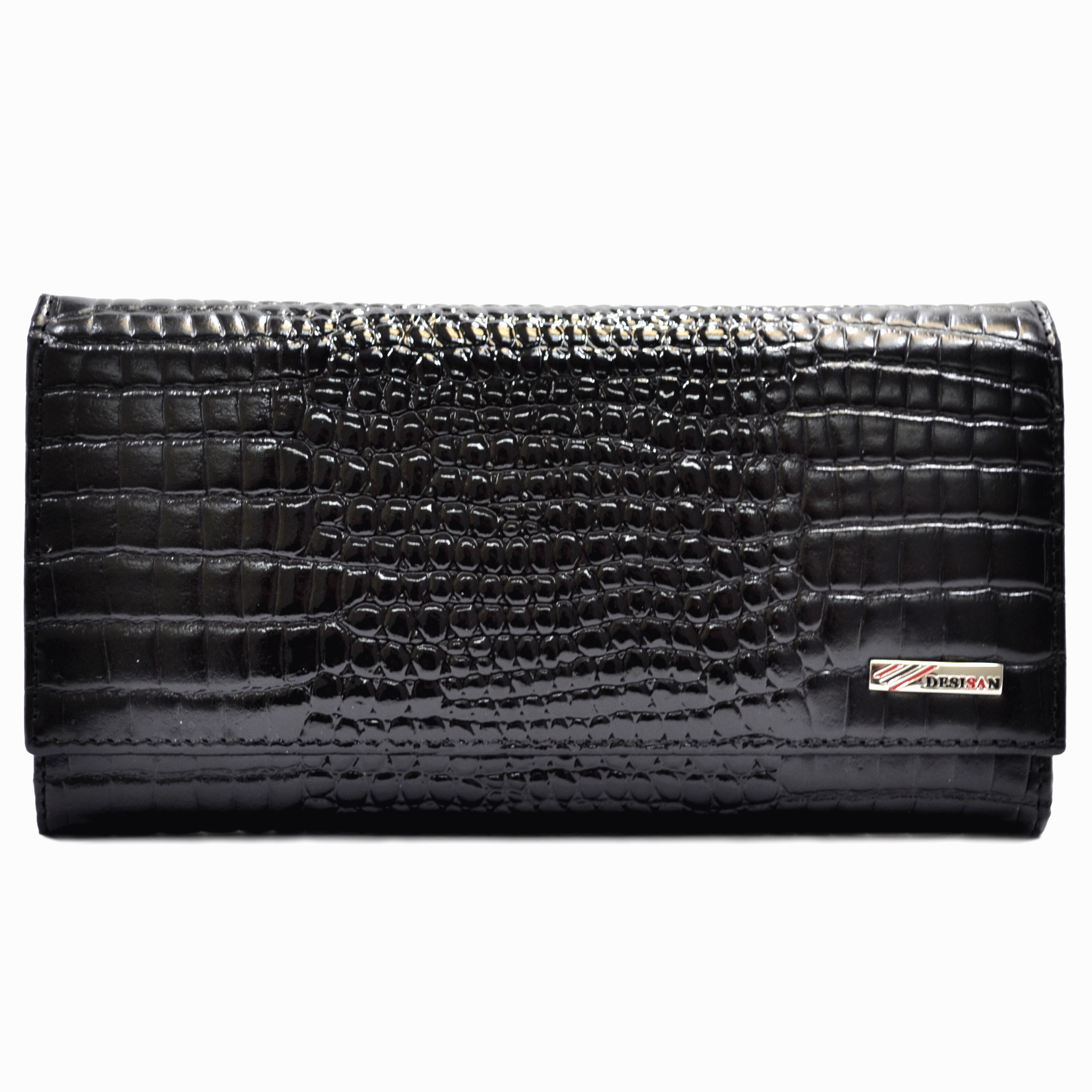 

Кошелёк Desisan 057-633black кожаный Черный