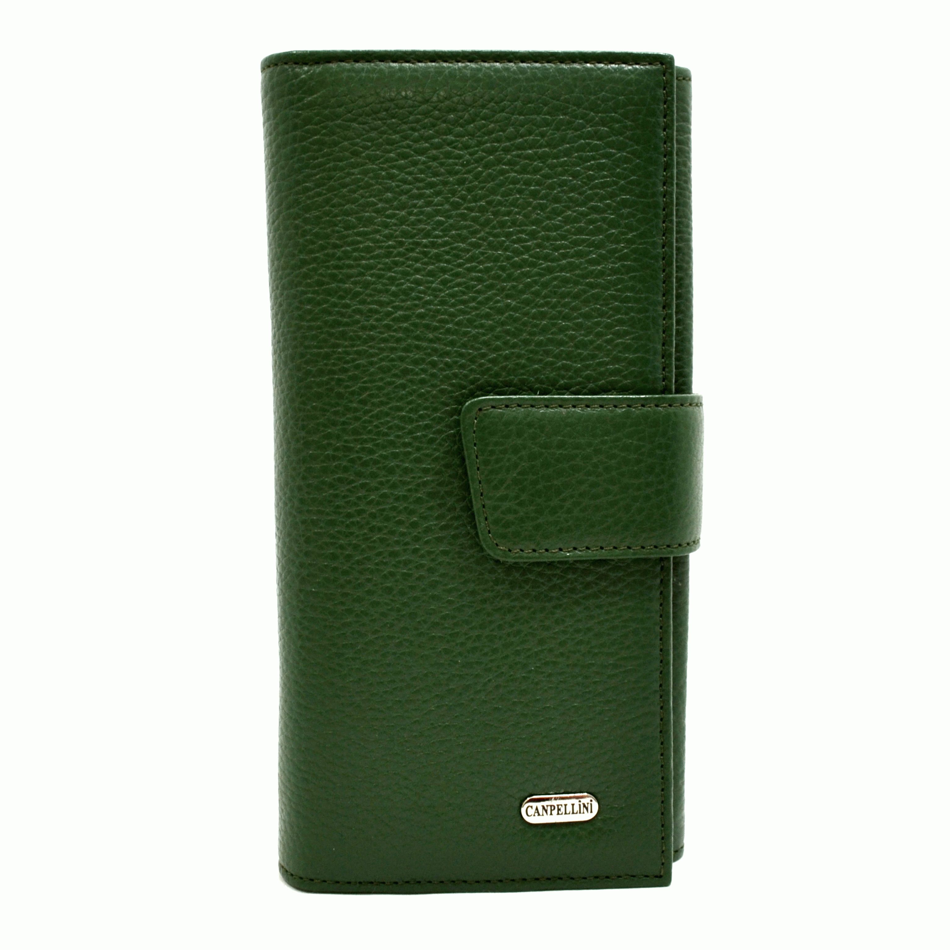 

Кошелёк Canpellini 700-299 кожаный Зеленый