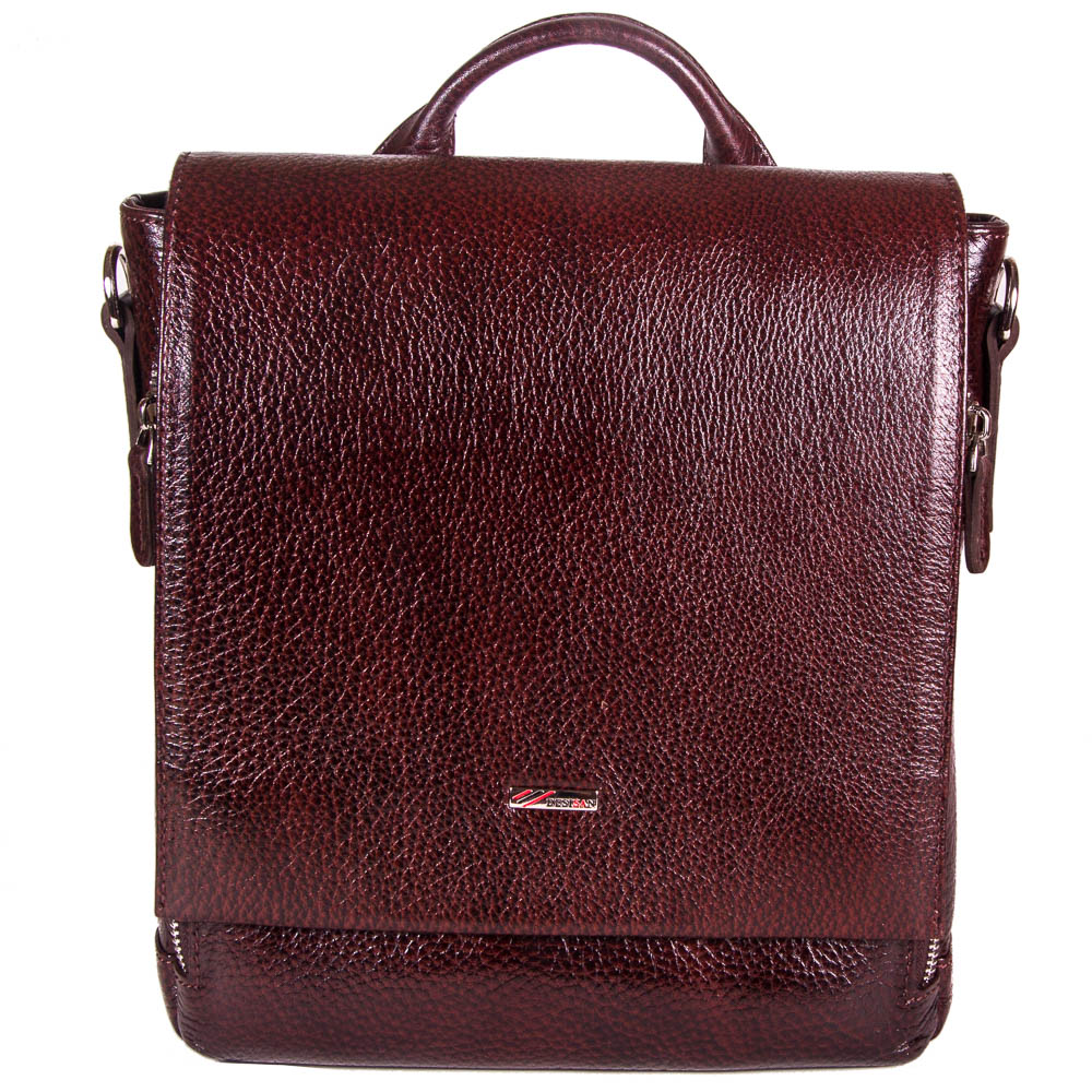 

Сумка Desisan 344-019brown кожаная Коричневый