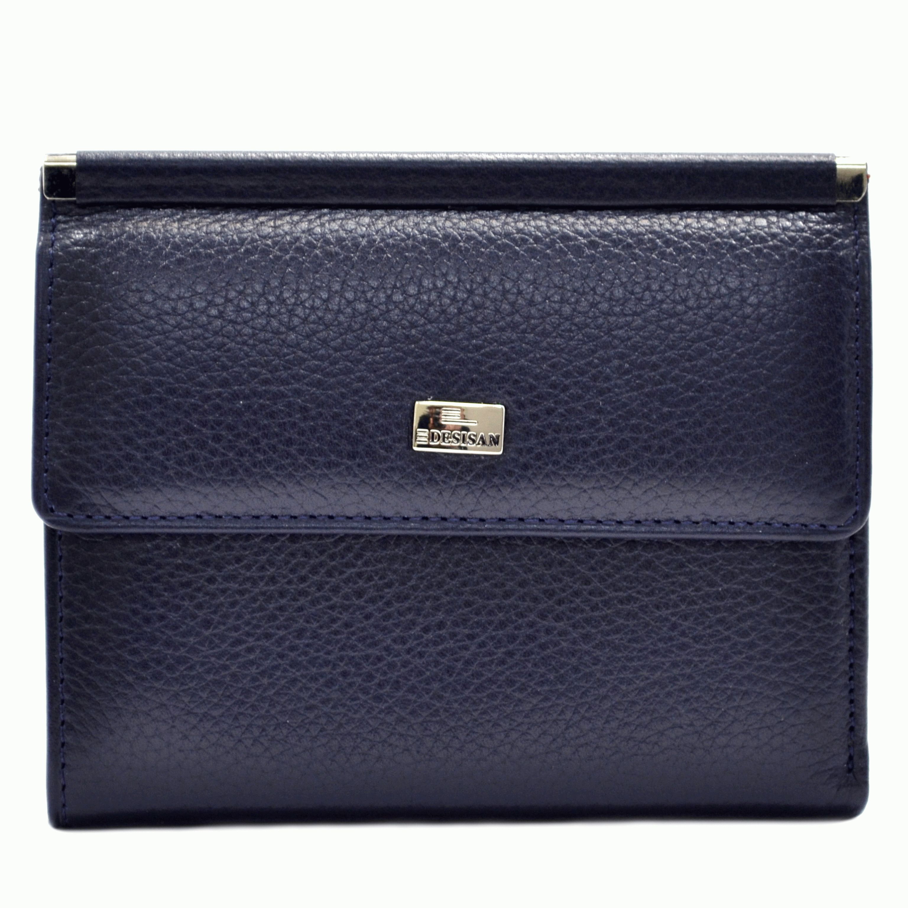 

Кошелёк Desisan 105-315blue кожаный Синий