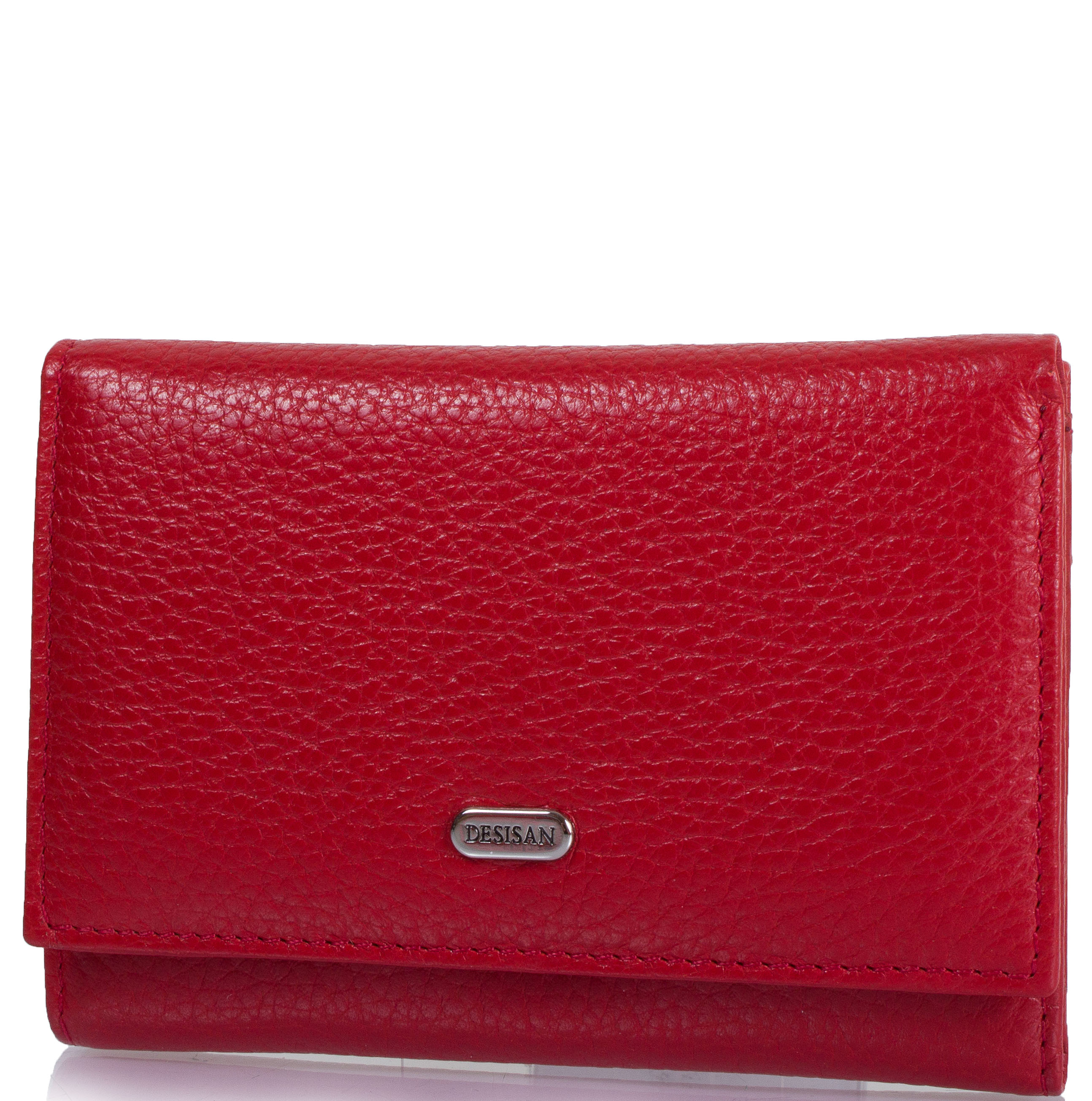 

Кошелёк Desisan 305-4red кожаный Красный