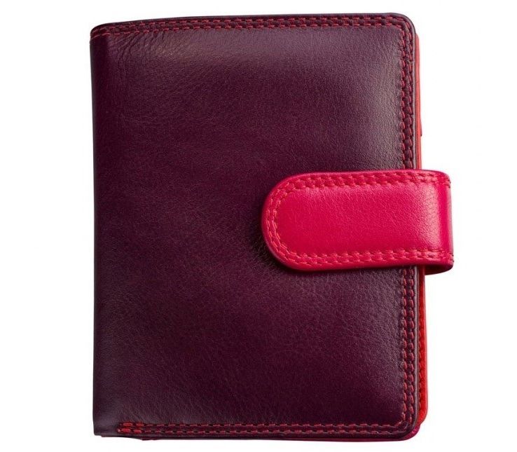 

Кошелёк Visconti RB40 PLUM M кожаный Розовый