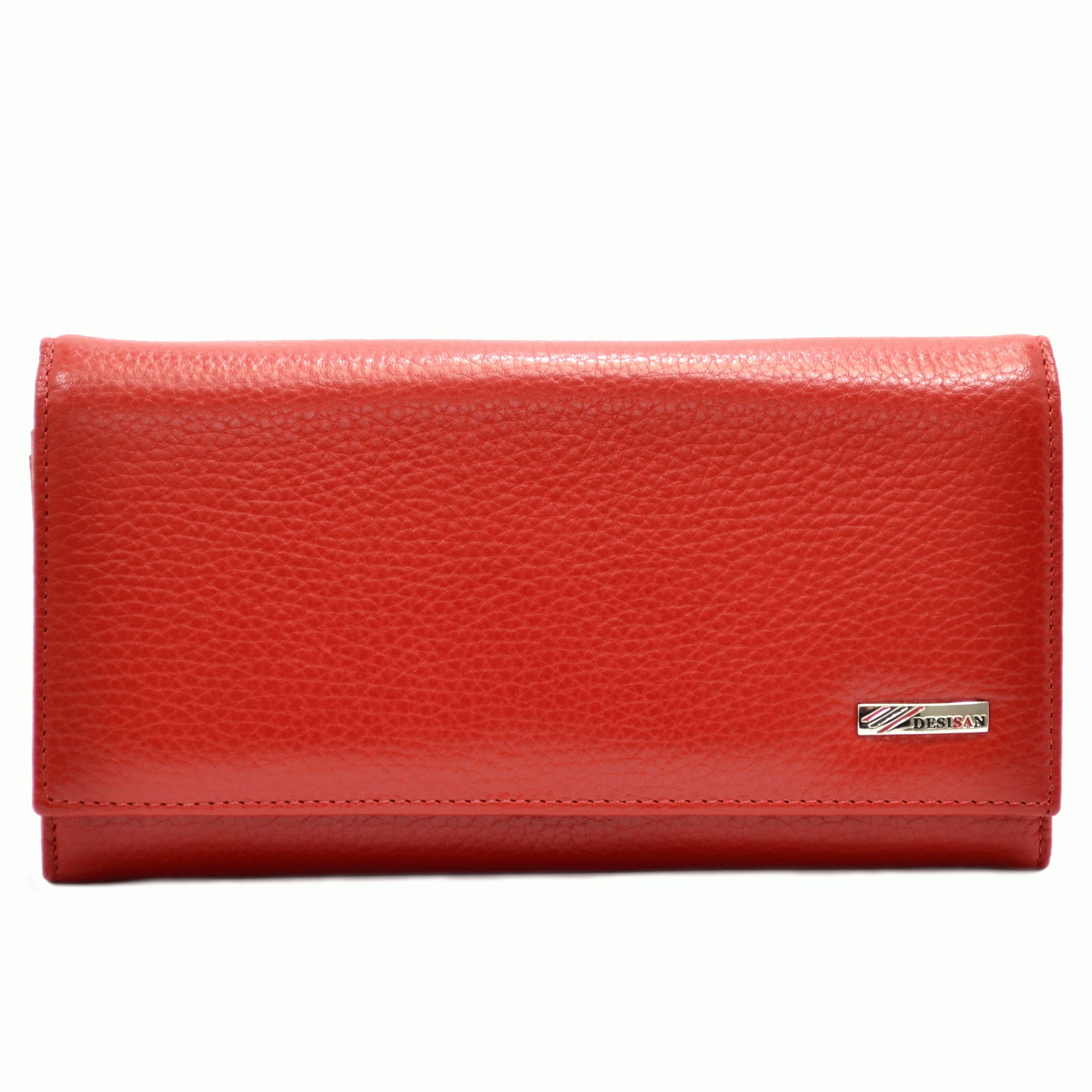 

Кошелёк Desisan 057-4red кожаный Красный