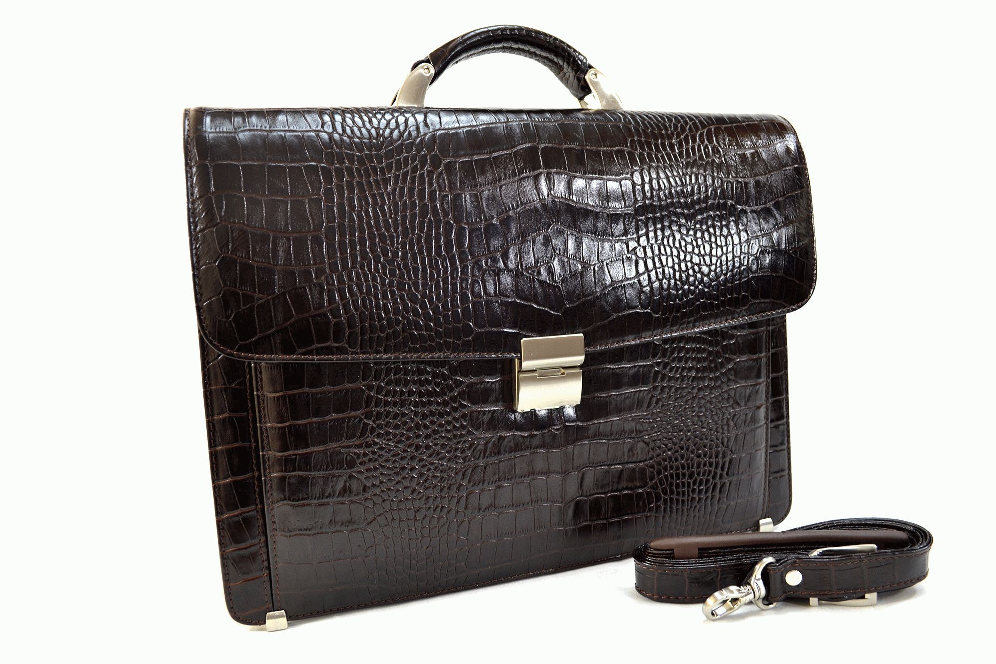 

Портфель Desisan 206brown кожаный Коричневый