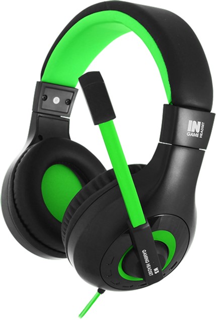 

Наушники Gemix N3 Black-Green
