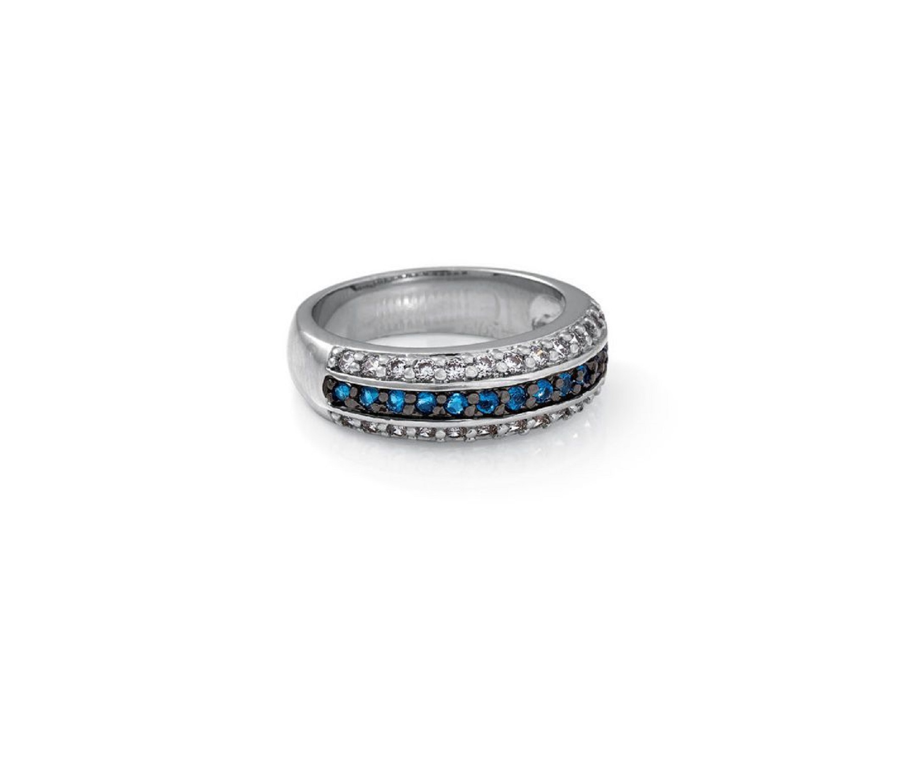 

Кольцо родированное с фианитами Honey Fashion Accessories 89006M