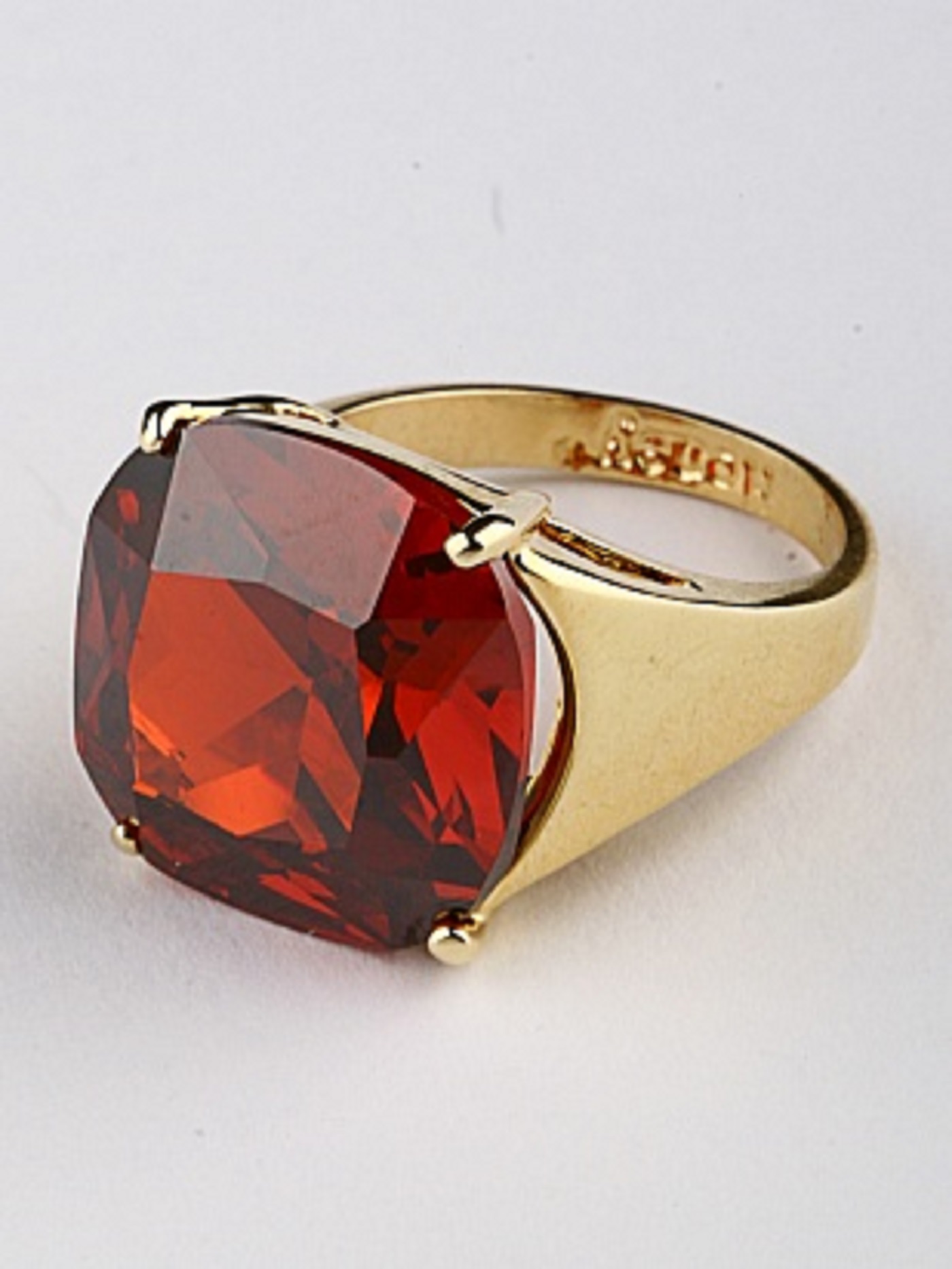 

Кольцо с позолотой 24 карата и фианитами Honey Fashion Accessories 12001585