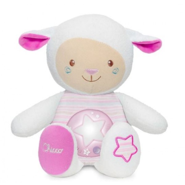 

Игрушка -ночник "Овечка" Chicco Розовый