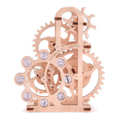 

Механический 3D пазл Силомер Ukrainian Gears (6000470) (10-427238)