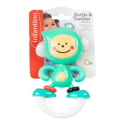 

Погремушка с прорезывателем Infantino обезьянка (316614I) (10-551807)
