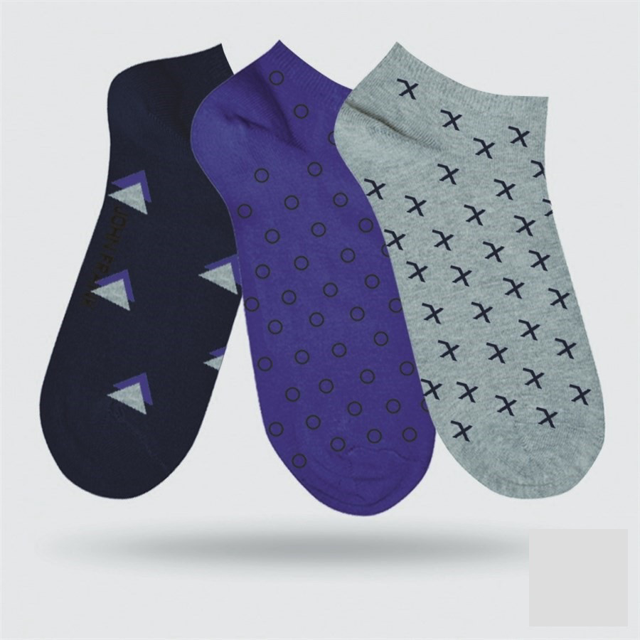 

Набор низких мужских носков John Frank JF3SS17S22 3 шт 3PACK 40-45