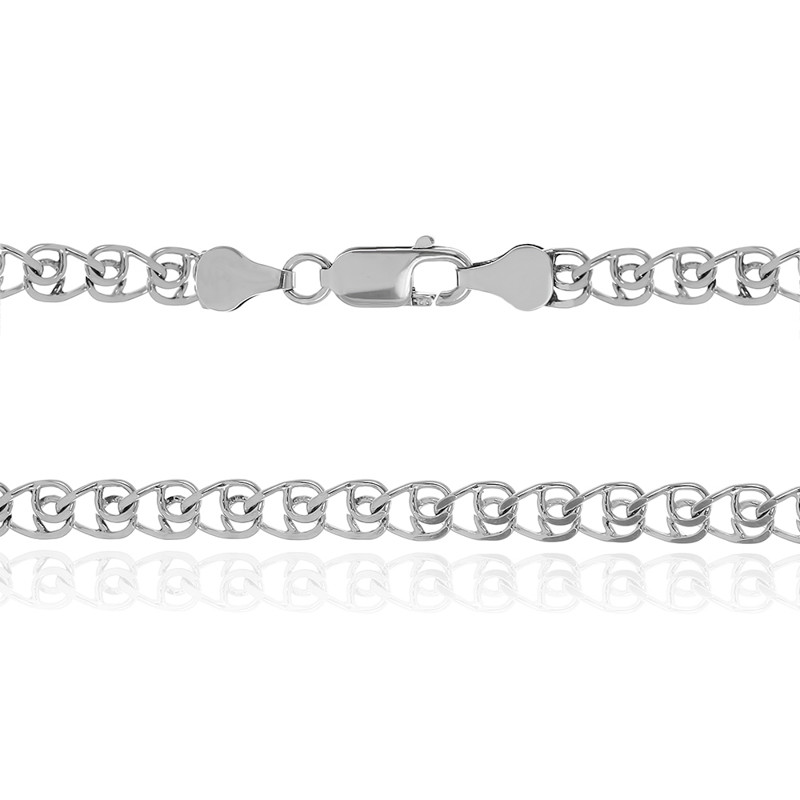 

Серебряная цепочка Сильвекс 925 45 см (841Р 4/45)