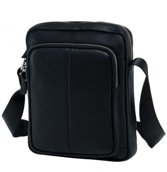 

Мужская кожаная сумка TIDING BAG NA50-069A Черный