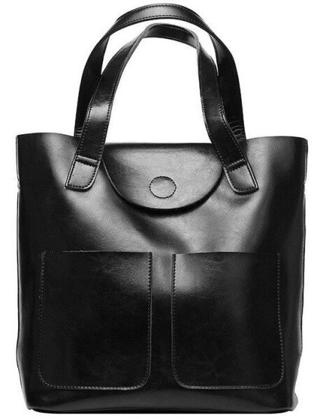 

Женская кожаная сумка Grays GR-0599A Черный