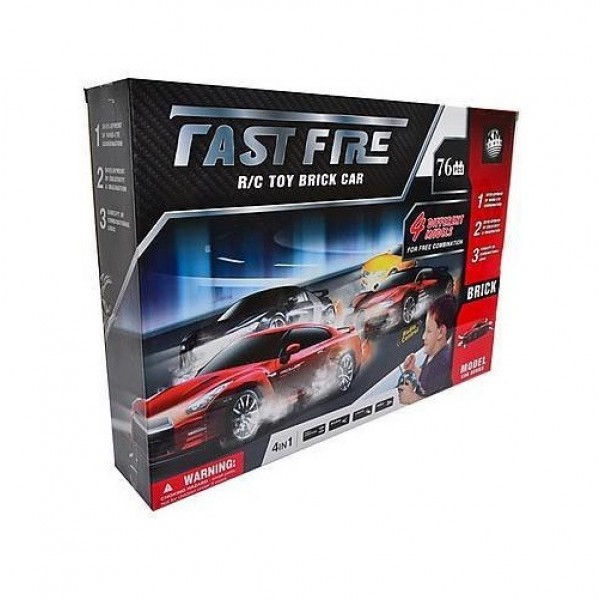 

Радиоуправляемая машина-конструктор KE MEN Fast Fire 2 в 1 40 деталей 2028-2F02/3A (31875)