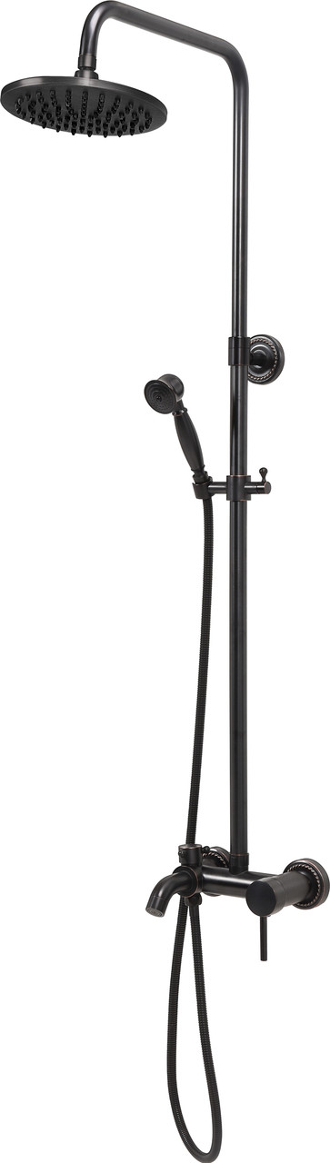 

Душевая колона Fala RETRO Black 2 75813 95 - 130 см