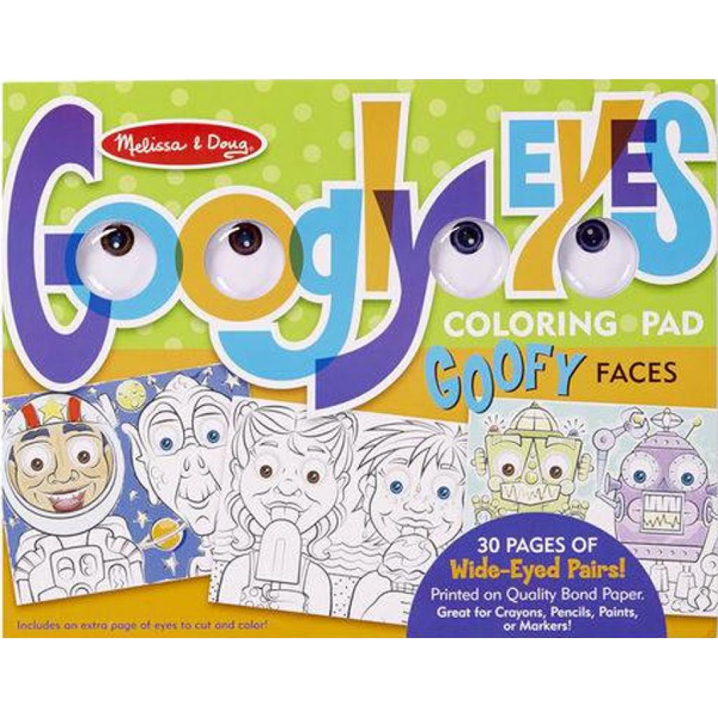 

Набор для творчества Melissa&Doug Раскраска с глазами Лица (MD15169)