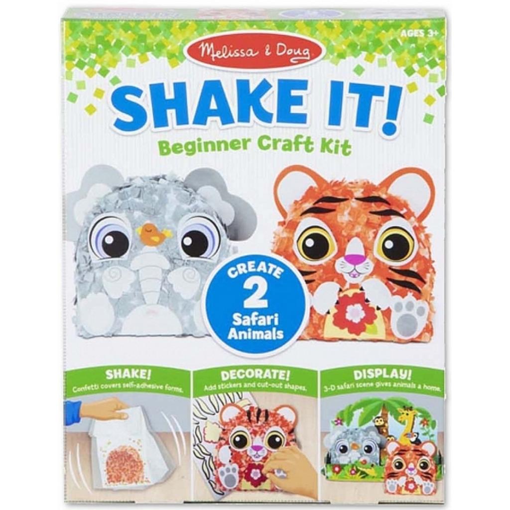 

Набор для творчества Melissa&Doug Конфетти для изделий Друзья сафари (MD30182)