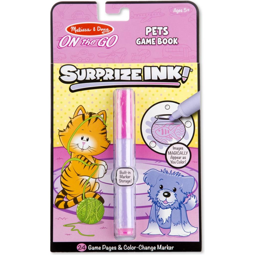 

Набор для творчества Melissa&Doug Раскраска-сюрприз Домашние животные (MD5285)