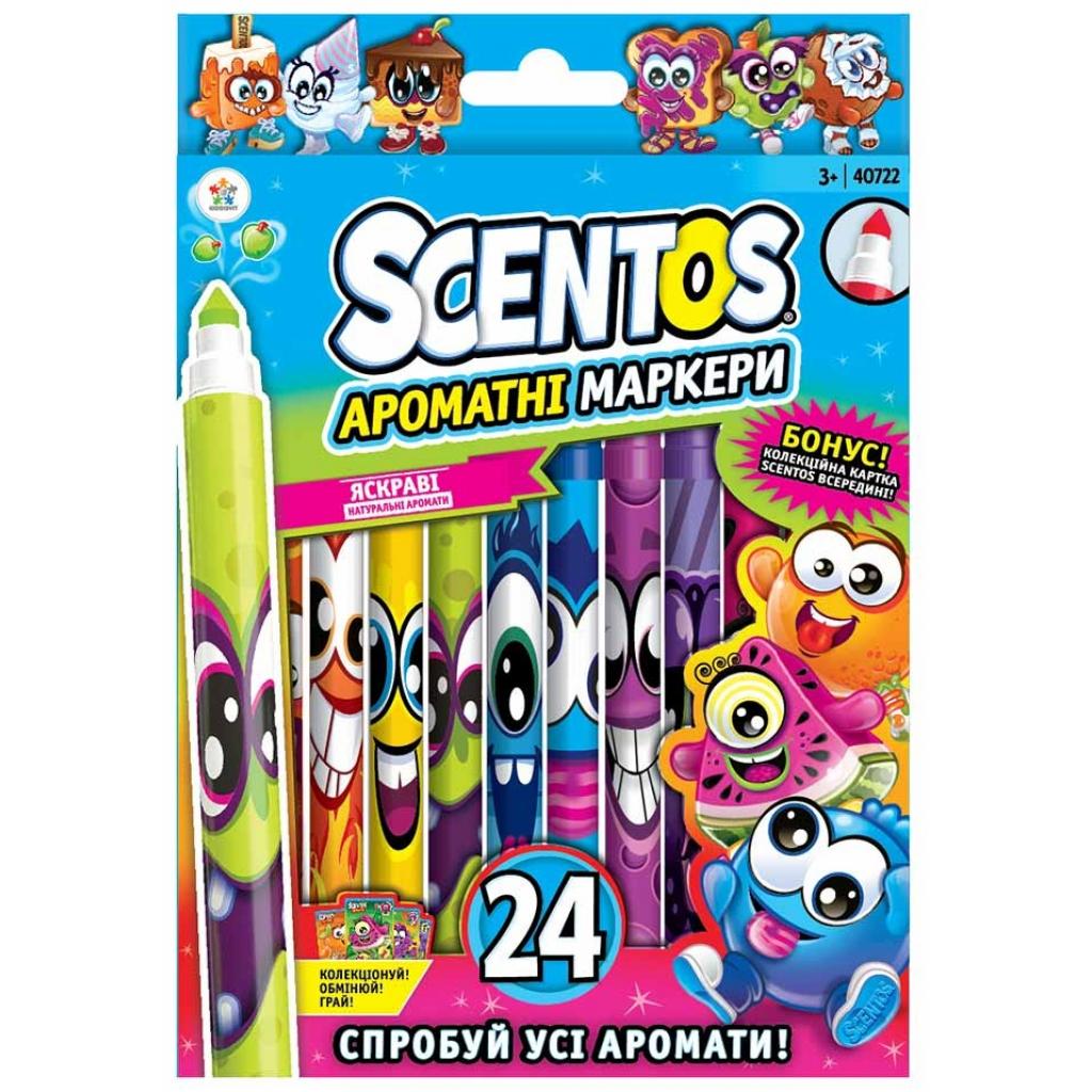 

Набор для творчества Scentos Ароматные маркеры Тонкая линия 24 цв (40722)