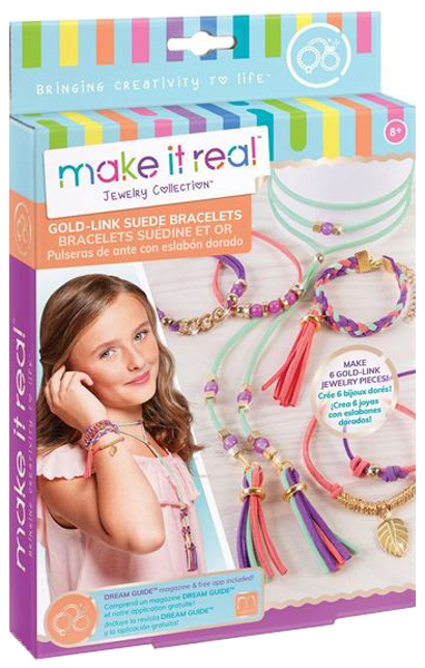 

Набор для создания шарм-браслетов Make it Real Золотое сияние (MR1207) (695929012076)